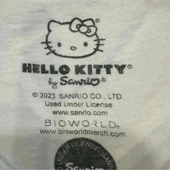 Hello kitty girls white short sleeve tee shirt “always be kind” size large - Picture 2 of 7